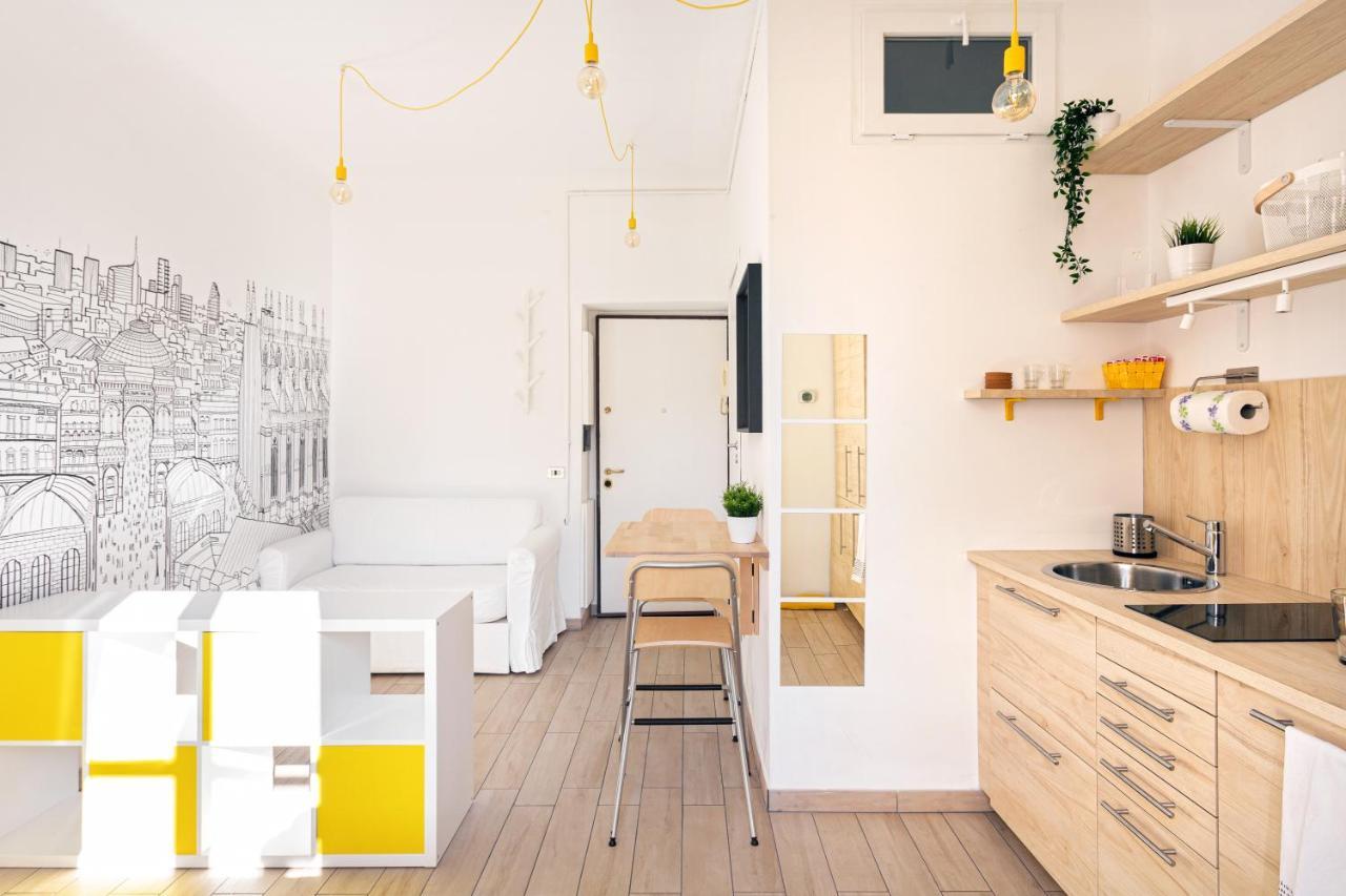 A Yellow Touch - Modern Studio In Isola Milano Exteriér fotografie