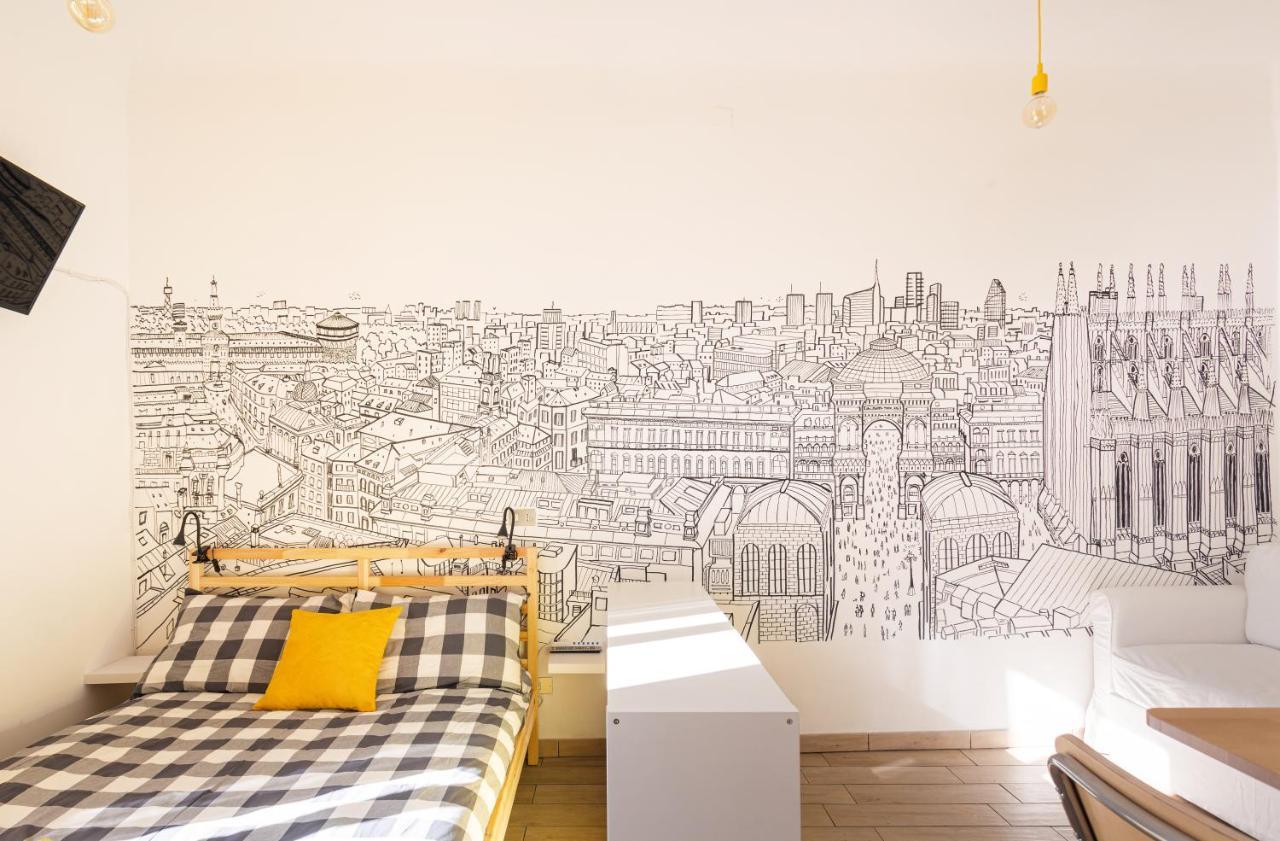 A Yellow Touch - Modern Studio In Isola Milano Exteriér fotografie